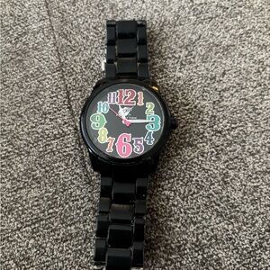 Black Watch with Colorful Numbers